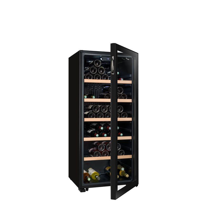 Adega com Controle de Temperatura LS117BLACK 121 Garrafas - La Sommelière