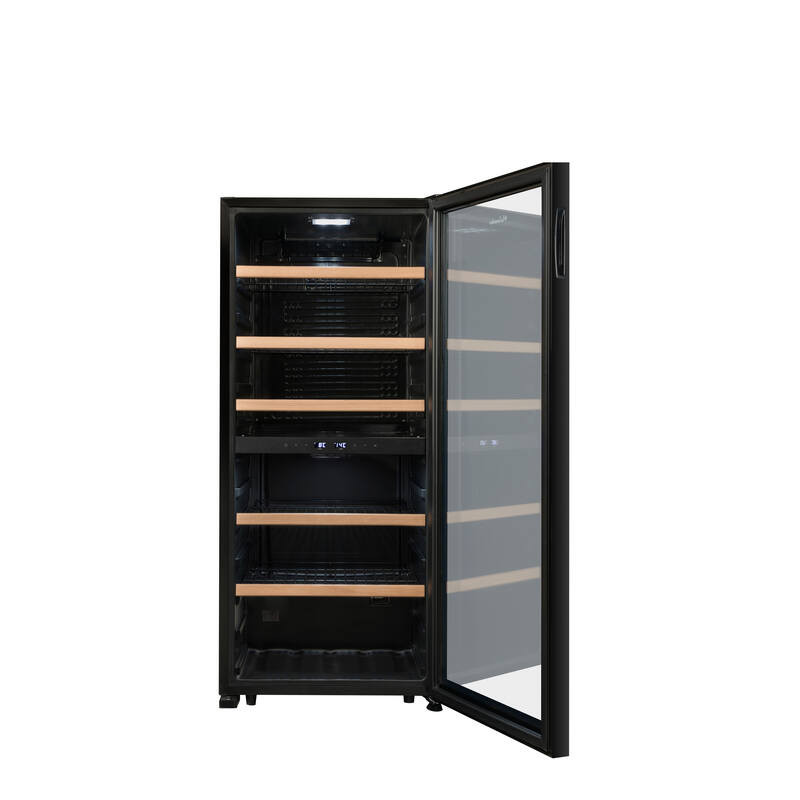 Resfriador de Vinho de Dupla Zona LS102DZBLACK 102 Garrafas - La Sommelière