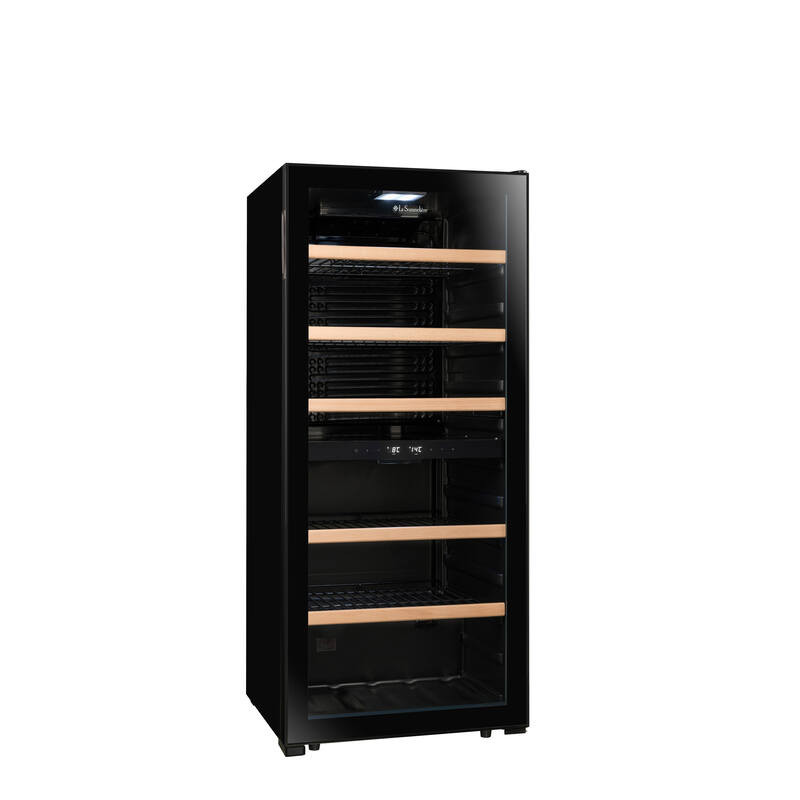 Resfriador de Vinho de Dupla Zona LS102DZBLACK 102 Garrafas - La Sommelière