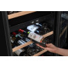 Resfriador de Vinho de Dupla Zona LS102DZBLACK 102 Garrafas - La Sommelière