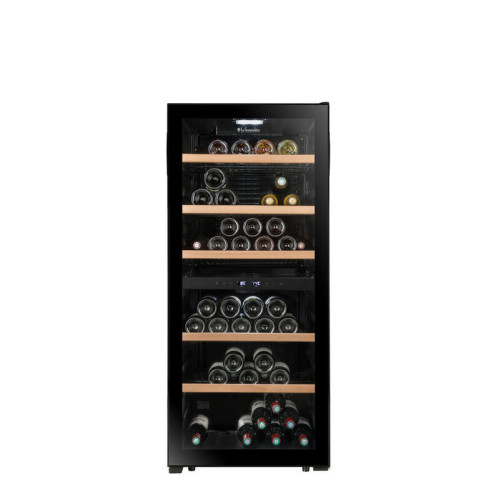 Dubbelzon Vinkylare LS102DZBLACK 102 Flaskor - La Sommelière