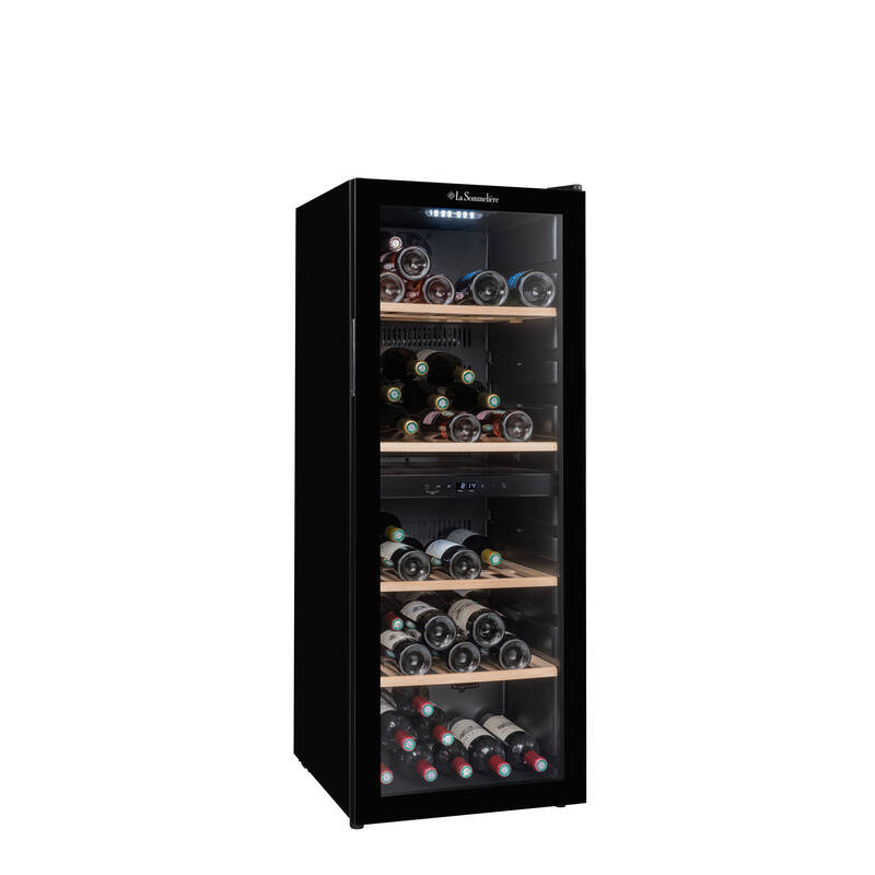 Double zone temperature-controlled cellar SLS90DZ 91 Bottles - La Sommelière