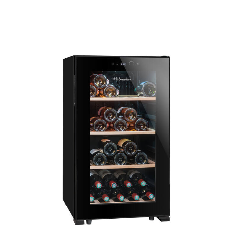 Adega de controle de temperatura LS52BLACK 52 Garrafas - La Sommelière