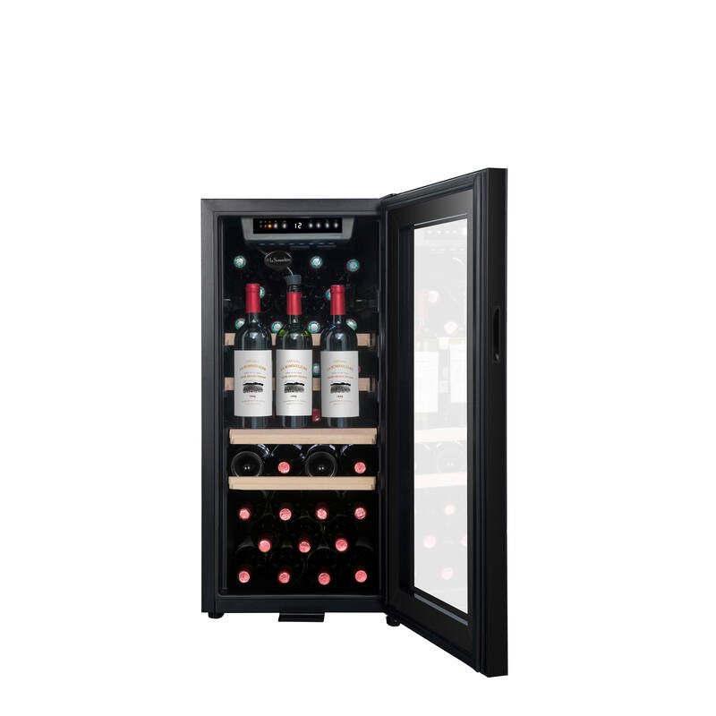 Adega de controle de temperatura LS38BLACK 38 Garrafas - La Sommelière