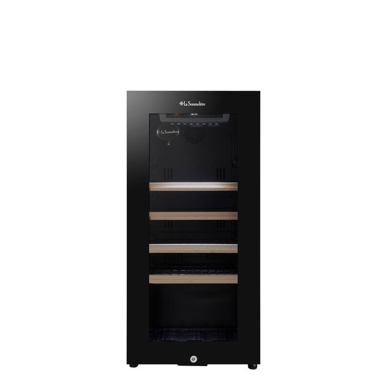 Adega de controle de temperatura LS38BLACK 38 Garrafas - La Sommelière