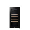 Adega de controle de temperatura LS38BLACK 38 Garrafas - La Sommelière