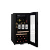 Adega de controle de temperatura LS38BLACK 38 Garrafas - La Sommelière