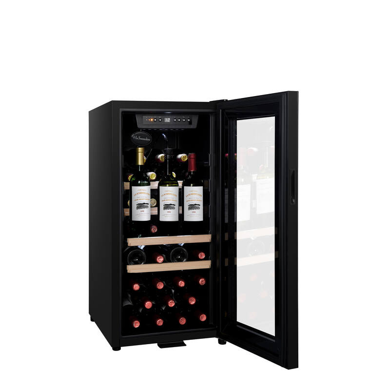Adega de controle de temperatura LS38BLACK 38 Garrafas - La Sommelière