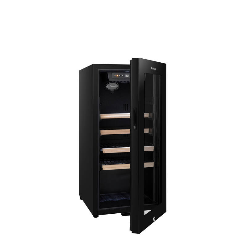Adega de controle de temperatura LS38BLACK 38 Garrafas - La Sommelière
