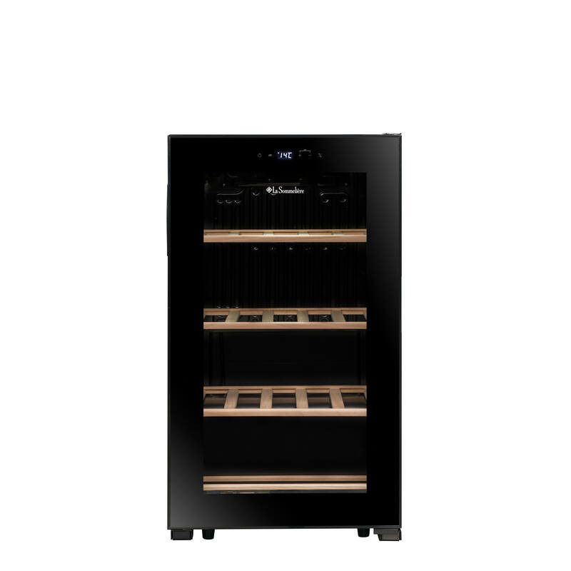 Adega de controle de temperatura LS36BLACK 36 Garrafas - La Sommelière