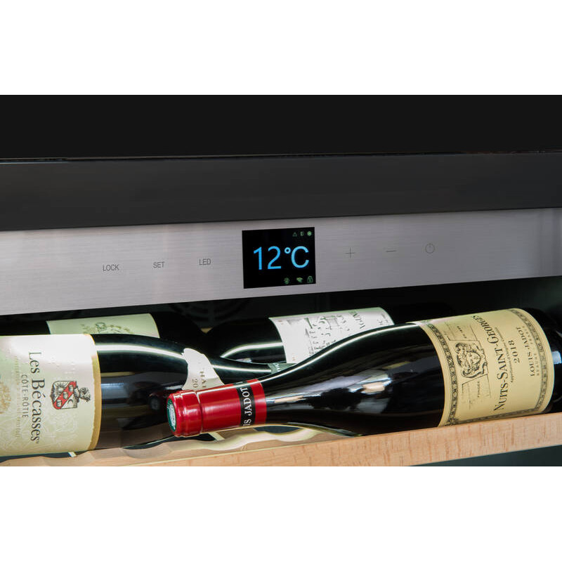 Adega de envelhecimento APOGEE150PVN La Sommelière 147 garrafas | Compatível com Vinotag