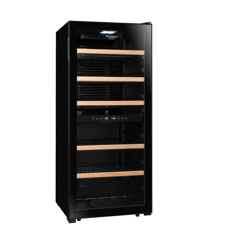 Dual Zone Wine Cooler LS102DZBLACK 102 Bottles - La Sommelière