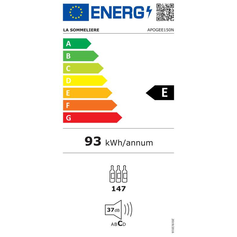 APOGEE150N : Adega de Envelhecimento 147 Garrafas - La Sommelière